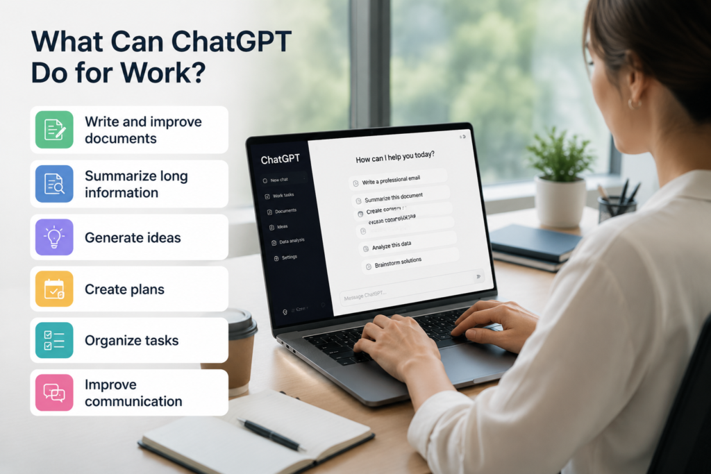 How to Use ChatGPT for Work