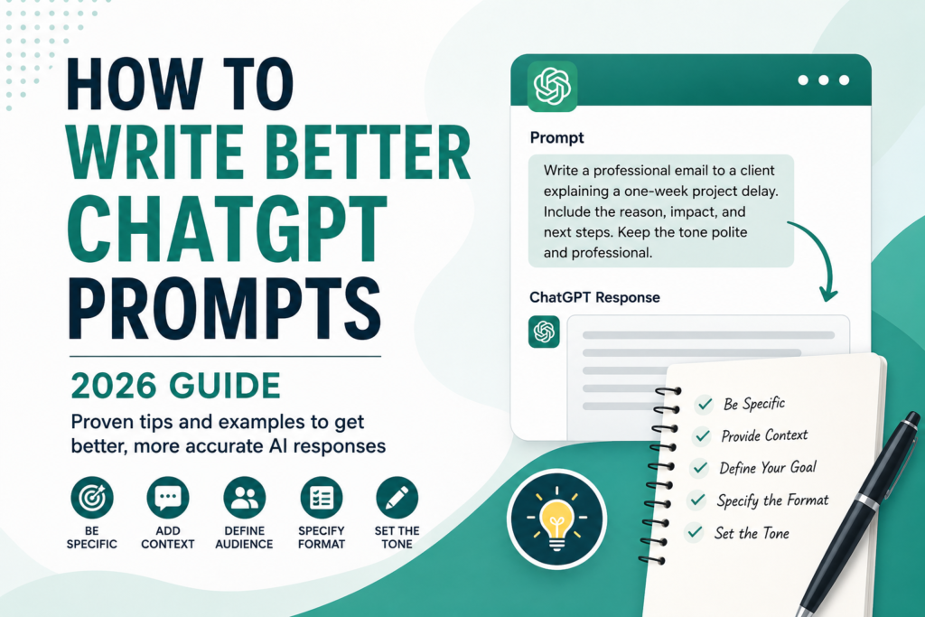 A practical guide to writing clearer ChatGPT prompts