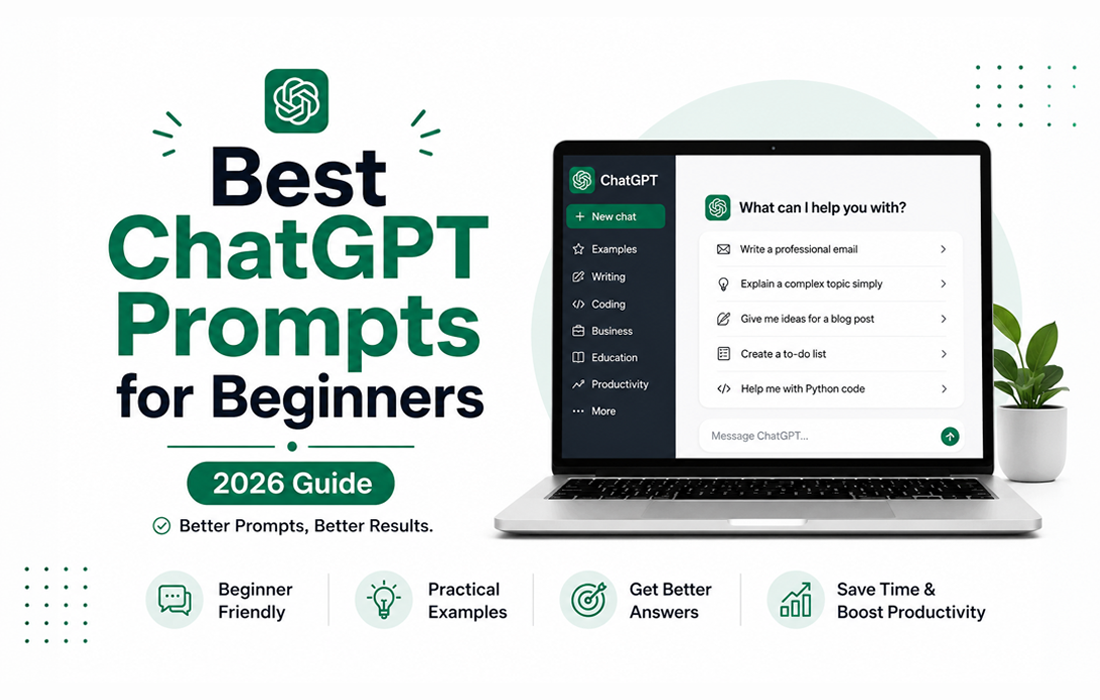 Best ChatGPT Prompts for Beginners (2026 Guide)